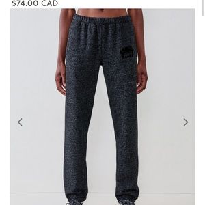 Black pepper Roots sweatpants - Size Medium